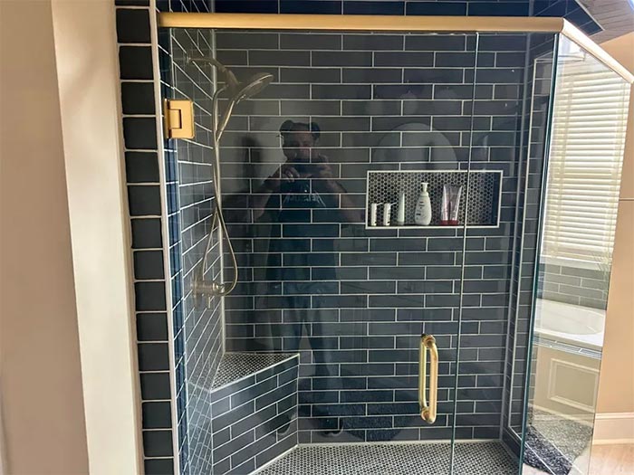 Residential Remodeling Services New Shower Room